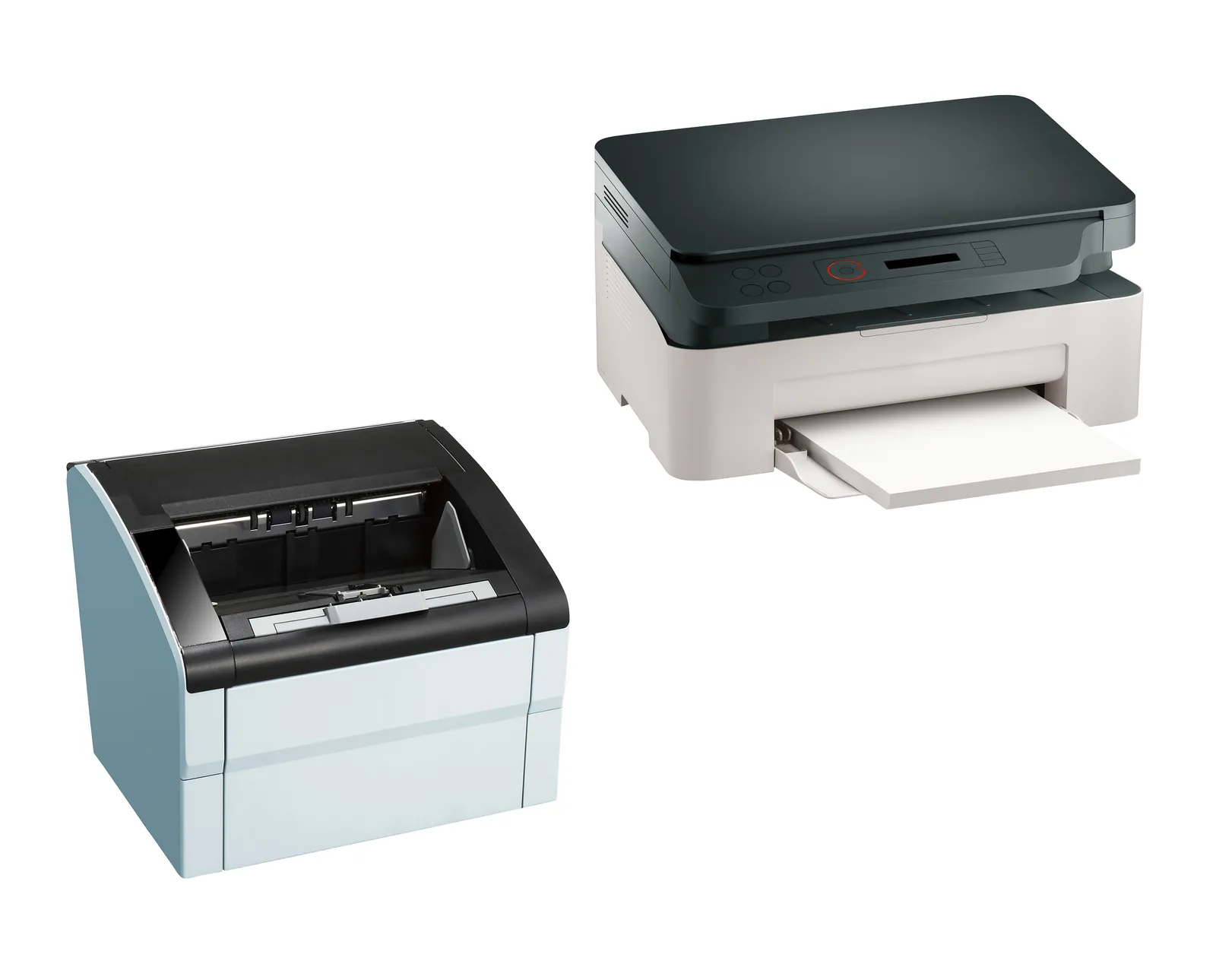 Multifunction printer and scanner devices